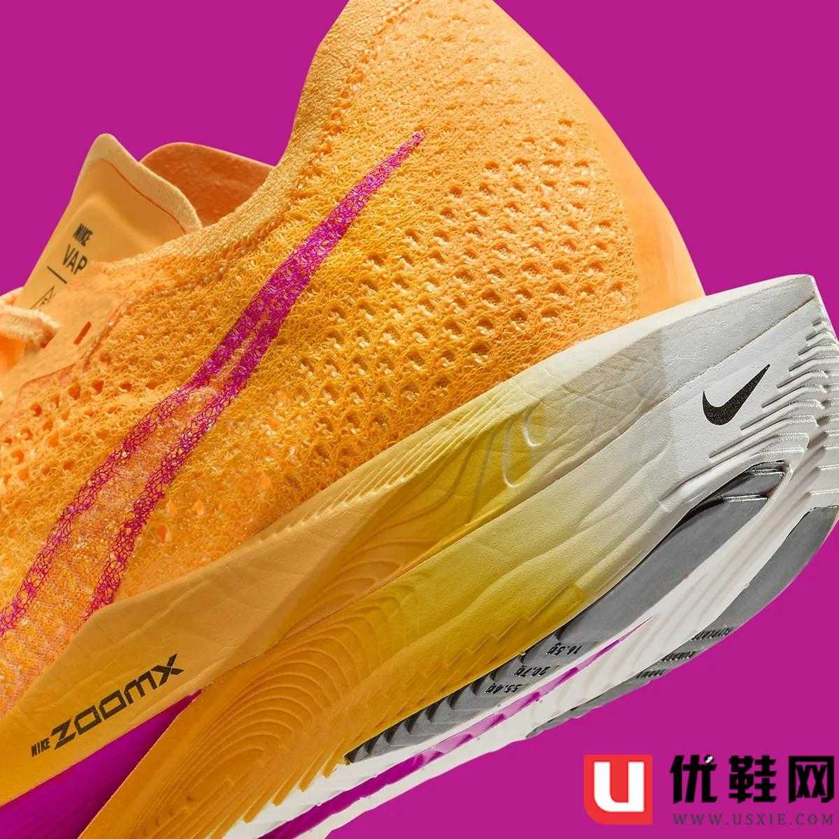 nike,vaporfly 3  搭载顶级缓震！nike 新超跑太骚气了！