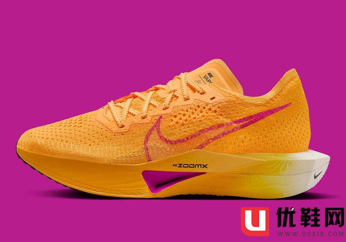 nike,vaporfly 3  搭载顶级缓震！nike 新超跑太骚气了！